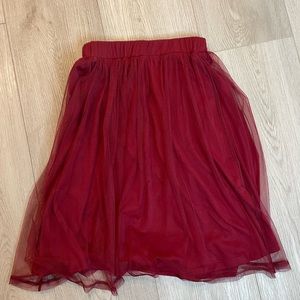 Mika Rose Tulle Mini Skirt